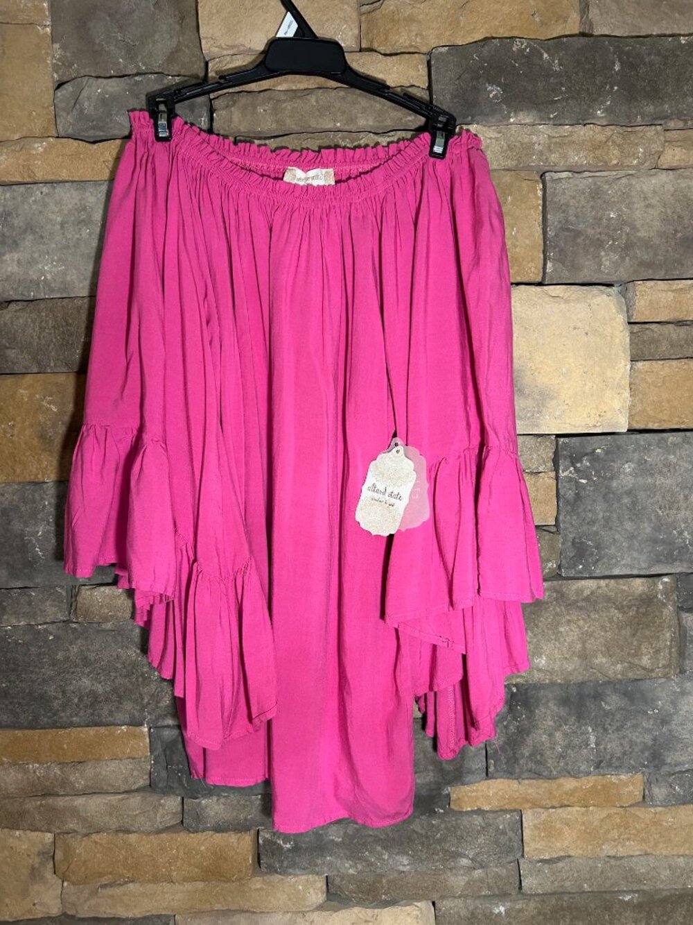 Alter'd State Pink off the Shoulder Dress BRAND NEW W TAGS